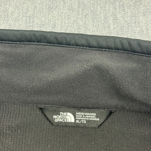 The North Face Vest Mens XL Black Full Zip Ridgewall Soft Shell Sleeveless Logo - Picture 5 of 11